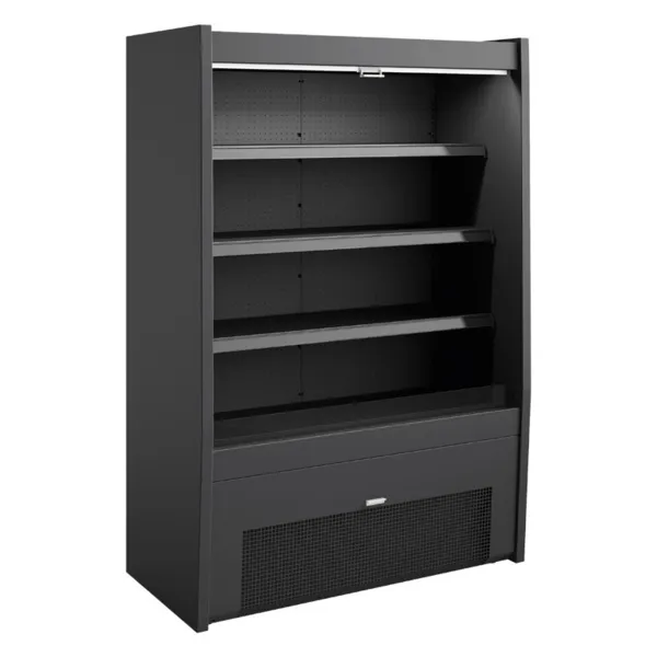 Vitrine Réfrigérée Murale Noire - 1280 mm
