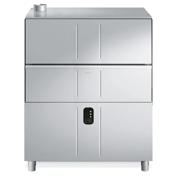 Lave-Batteries - Doseur de Liquides, Pompe de Rinçage, Vidange Gravitaire - 60 x 132 cm