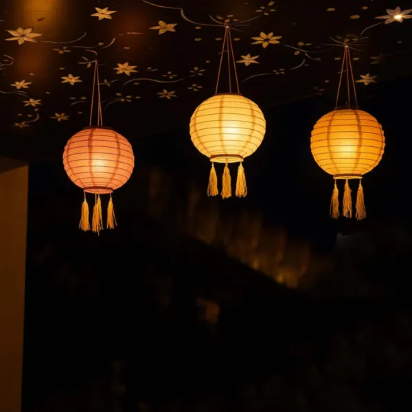 Suspension Solaire Shangri La - Lot de 3