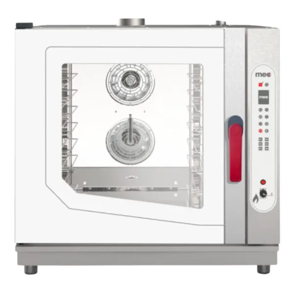 Four à Convection Gaz LCD Digitale avec Lavage Automatique Intégré - 6 x GN 1/1