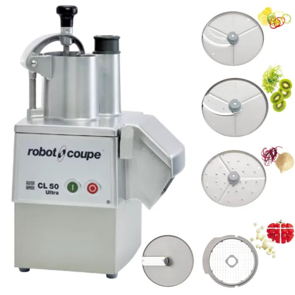 CL 50 Ultra 1 V Coupe Légumes avec 5 Disques - 230 V