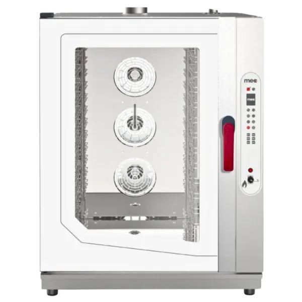 Four à Convection Digitale avec Lavage Automatique Intégré Gaz - 12 x GN 1/1