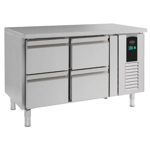 Table Réfrigérée Positive à 4 Tiroirs Energy Line - 190 L