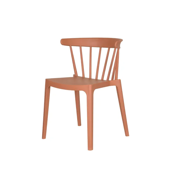 Chaise Empilable Windson en Polypropylène - Terracotta