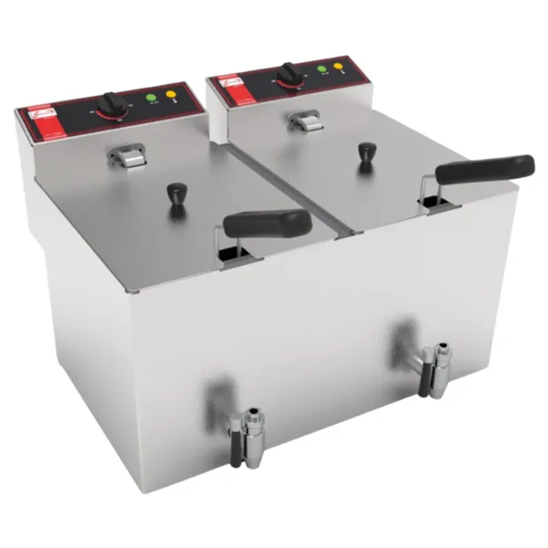 Friteuse Électrique à Poser SOFRA-FRYERS® - 2 x 8L