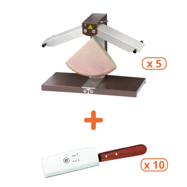 Pack Brezières et Couteaux à Raclette
