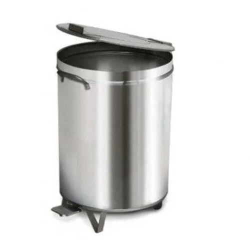 Poubelle Inox avec Pédale - 50 ou 90 Litres