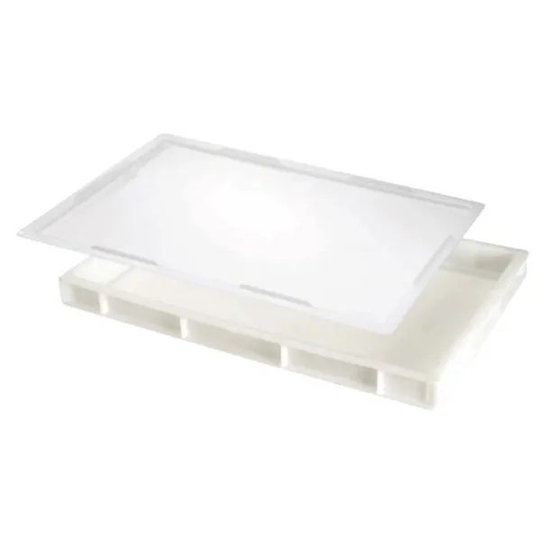 Couvercle Blanc Caisse Pleine