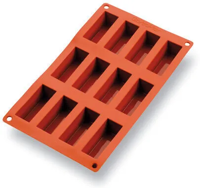 Moule à Mini-Cake Silicone - 12 Empreintes - 75 x 30 mm
