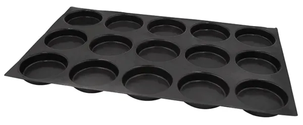 Moule à Florentins ou Quiches - 15 Empreintes - ⌀ 103 mm