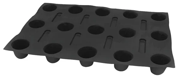 Moule à Darioles - 15 Empreintes - ⌀ 65 mm