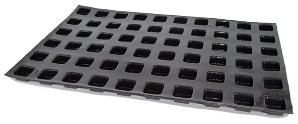 Moule à Mini-Carrés - 60 Empreintes - 37 x 37 mm