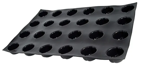 Moule à Petites Gouttes Entrelacées - 24 Empreintes - ⌀ 59 mm