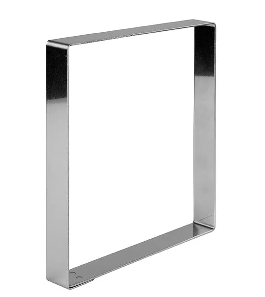 Carré à Tarte Inox - 180 x 180 mm