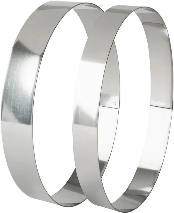 Cercle à Entremets Ovale - 230 x 160 mm