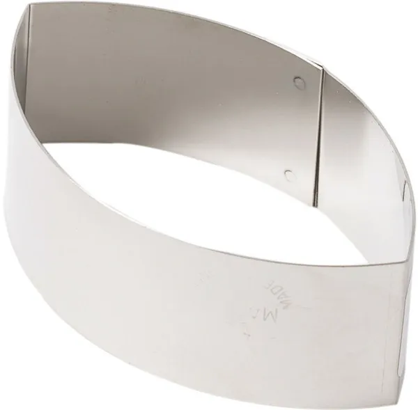 Nonnette Ovale Pointue - 88 x 50 mm - Lot de 4