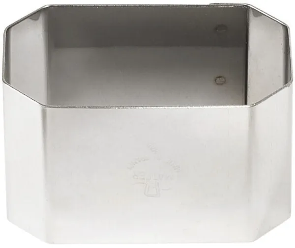 Nonnette Rectangulaire - 75 x 45 mm - Lot de 4
