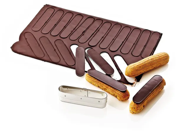 Découpoir pour Glaçage des Eclairs - 130 x 25 mm