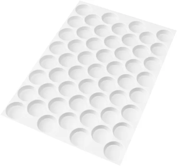 Plaque de Découpoirs Tartelettes Unis - 95 Empreintes - ⌀ 35 mm