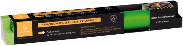 Poche Pâtissière Comfort M - Lot de 100