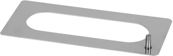 Pochoir Oblong Inox - 1 Empreinte - 145 x 45 mm