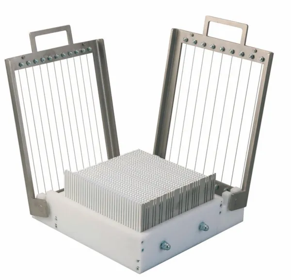 Mini Guitare Double en Inox avec 2 Bras 22 mm - 610 x 570 mm