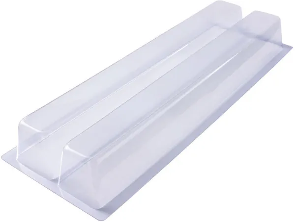 Gouttière à Bûche Trapèze - 590 x 195 mm - Lot de 10