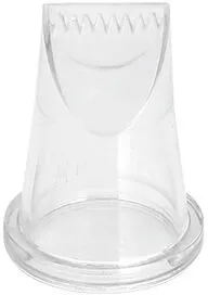 Douille à Bûche de Noël Copolyester - 8 Dents - Lot de 2