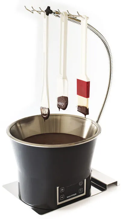 Porte-Ustensiles Orientable pour Trempeuse à Chocolat
