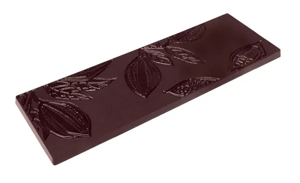 Plaque Tablette de Chocolat - Cabosse - 2 Empreintes