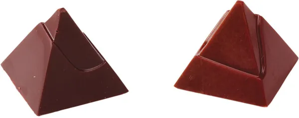 Plaque Pyramide Egyptienne en Chocolat - 21 Empreintes