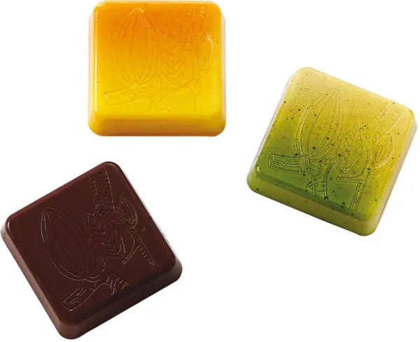 Plaque Napolitain Cacao en Chocolat - 18 Empreintes