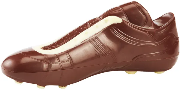 Plaque Chaussure de Foot en Chocolat - 2 Empreintes