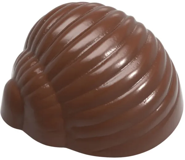 Plaque Escargot en Chocolat - 24 Empreintes