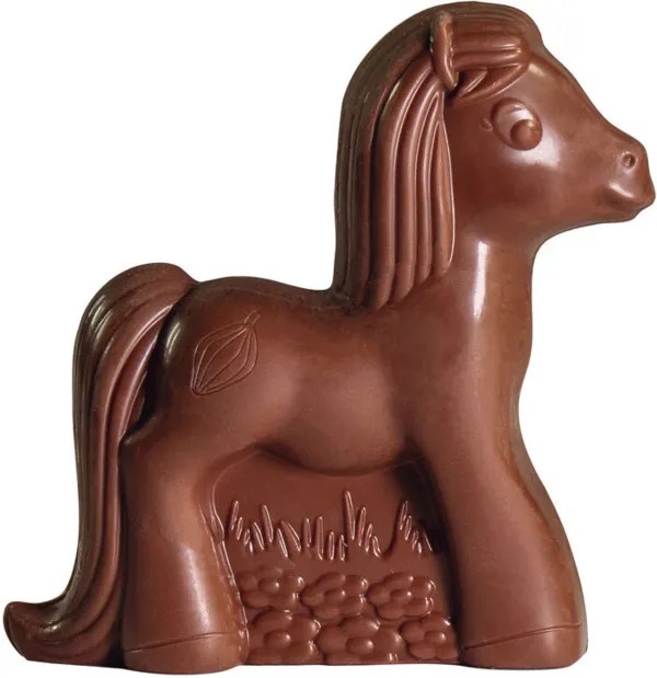 Plaque Poney en Chocolat - 20 Empreintes