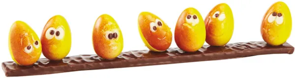 Plaque Oeuf Smiley en Chocolat - 8 Modèles - 24 Empreintes