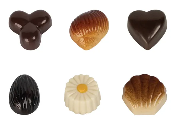 Plaque Friture Assortiment de Pâques en Chocolat - 24 Empreintes
