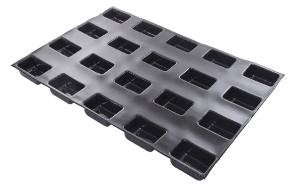 Moule à Cake Arrondi - 20 Empreintes - 80 x 50 mm
