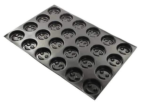 Moule Smiley - 24 Empreintes