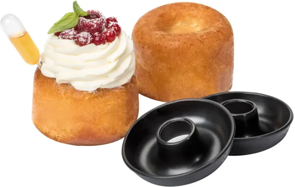 Moule à Savarin Ouvert Exoglass - ⌀ 70 mm - Lot de 12