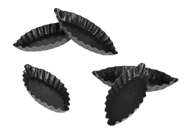 Moule à Barquette Cannelée - 85 x 35 mm - Lot de 25
