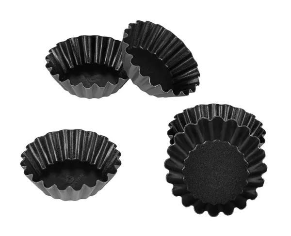 Moule à Brioche 18 Côtes - ⌀ 80 mm - Lot de 25