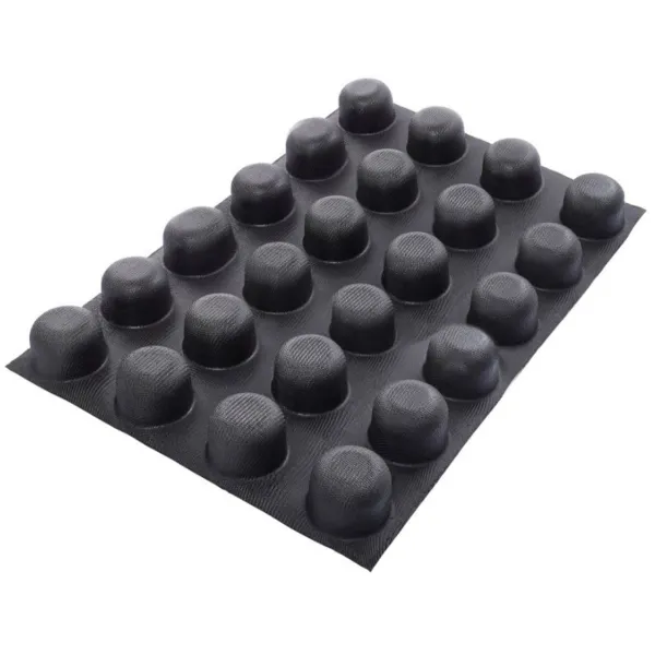 Moule à Cylindre Dessus Arrondi - 24 Empreintes - ⌀ 65 mm