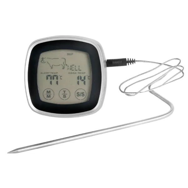 Thermomètre à Viande Tactile avec Sonde - 170 mm