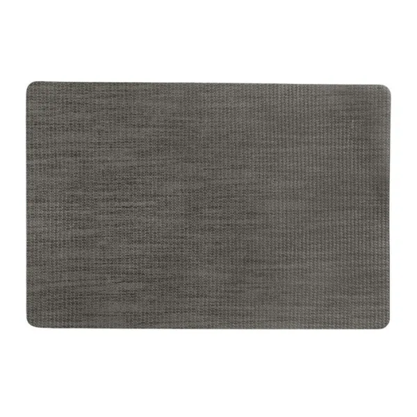 Set de Table en PVC Gris 450 x 300 mm