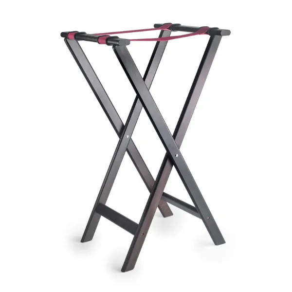 Support Pliable en Bois pour Plateau de Service