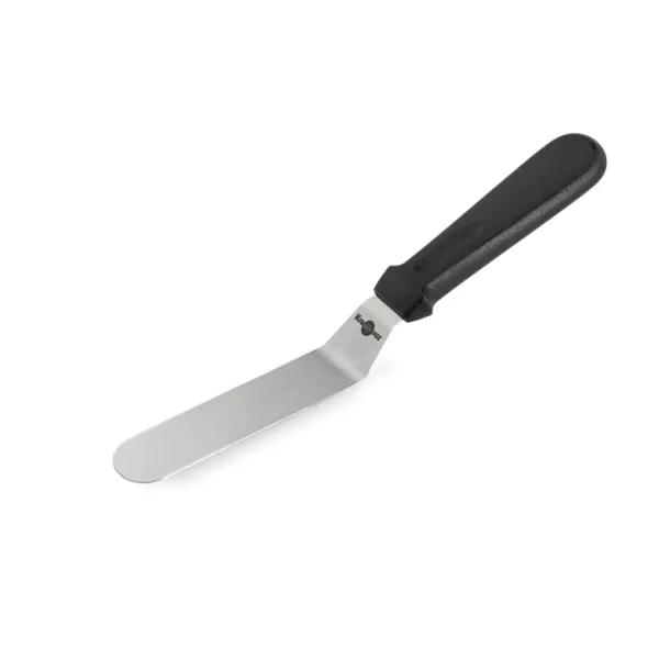 Mini Spatule Coudée pour Pancakes - Inox