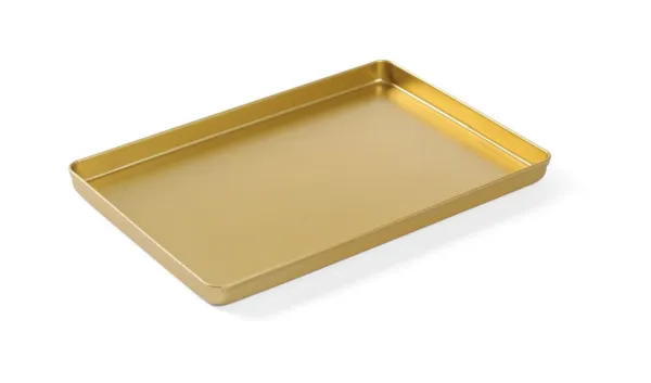 Plateau de Présentation pour Confiseries Doré - 300 x 200 mm