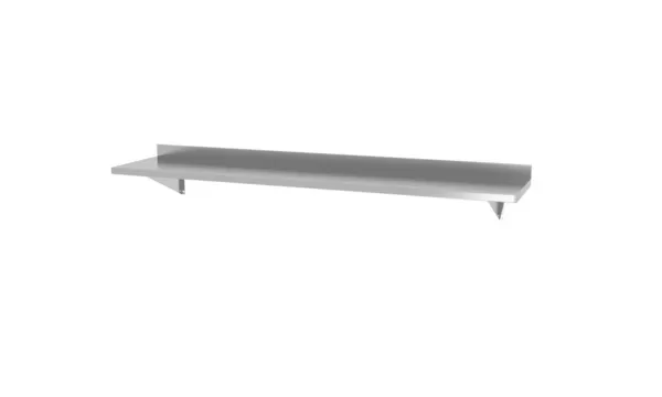 Étagère Murale avec 2 Supports - L 1400 x 300 mm