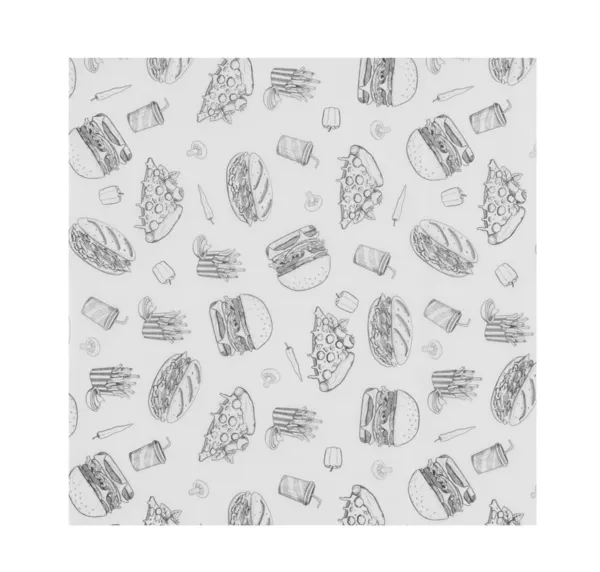 Papier Ingraissable Hamburgers - 305 x 305 mm